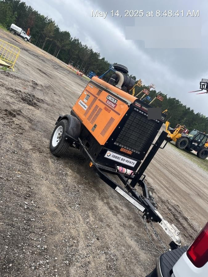 2021 Lincoln Electric Vantage 549X Ready Pak 3, ORANGE (includes trailer, cable rack, fender light kit)