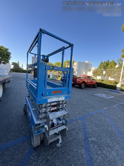 2020 Genie GS-1930 Solid Non Marking Tires, Beacon, Folding rails with half height swing gate, 800W Inverter