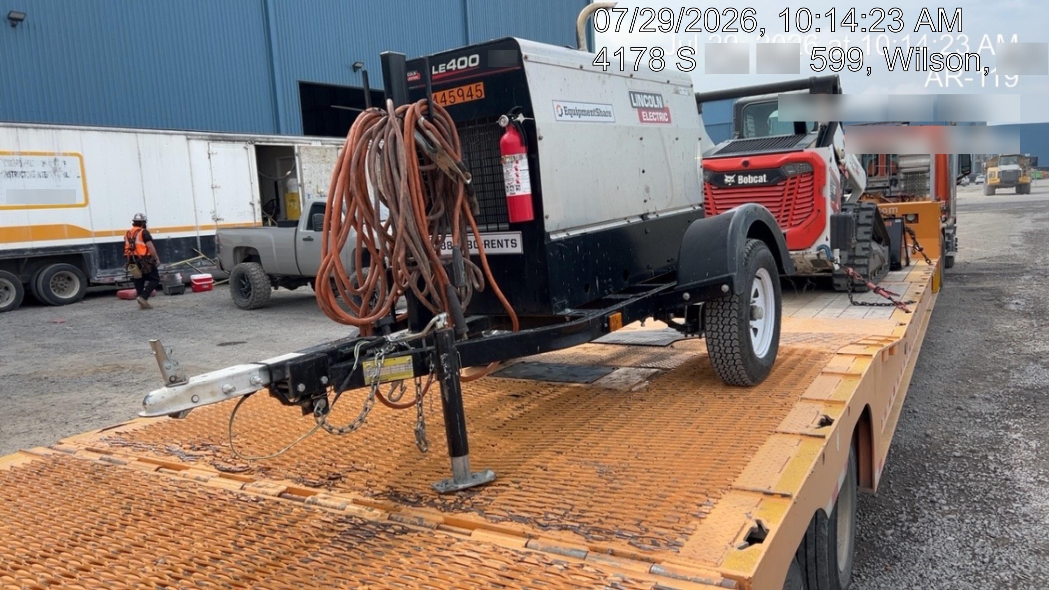 2024 Lincoln Electric LE400 Kubota V1505, Trlr, Cable Rack, Light Kit, ES Decals, T3