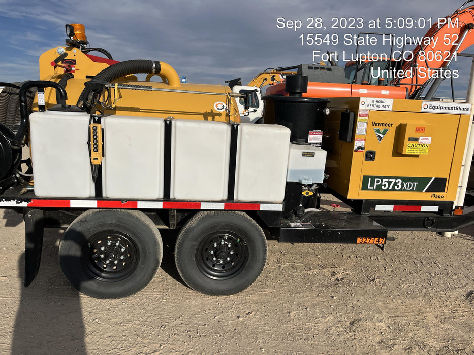 2023 Vac-Tron LP573XDT T4 Koehler Diesel Engine, 500 Gallon Debris Tank, x2 100 Gallon Water Tanks