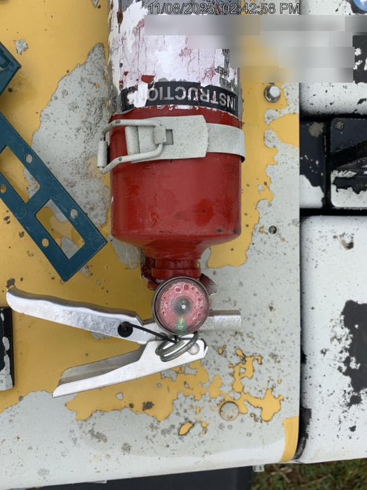 2022 Allmand NLV3GR (4) LED Light Fixture 350W, 23' Vertical Mast, 3kW Prime, Towable, Deep Sea L401, Leveling Jacks, Yanmar T4F 5.8hp