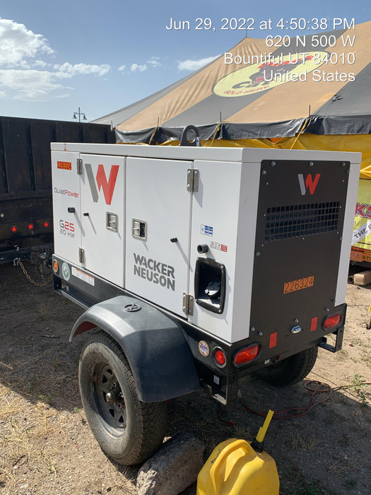 2022 WACKER NEUSON G25