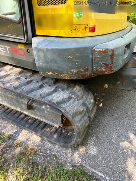 Wacker Neuson ET90 Cab, Long Dipperstick, Track, Bucket
