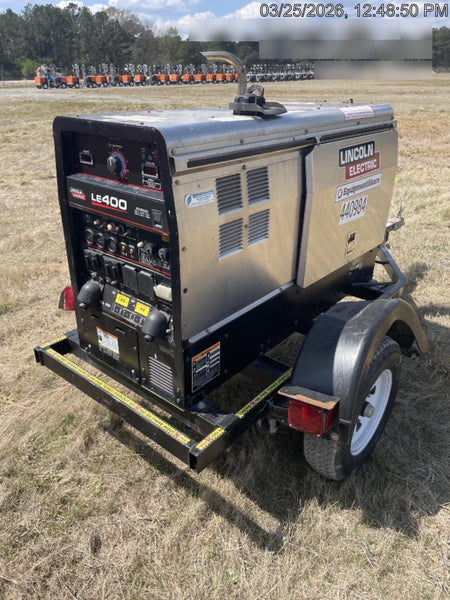 2024 Lincoln Electric LE400 Kubota V1505, Trlr, Cable Rack, Light Kit, ES Decals, T3
