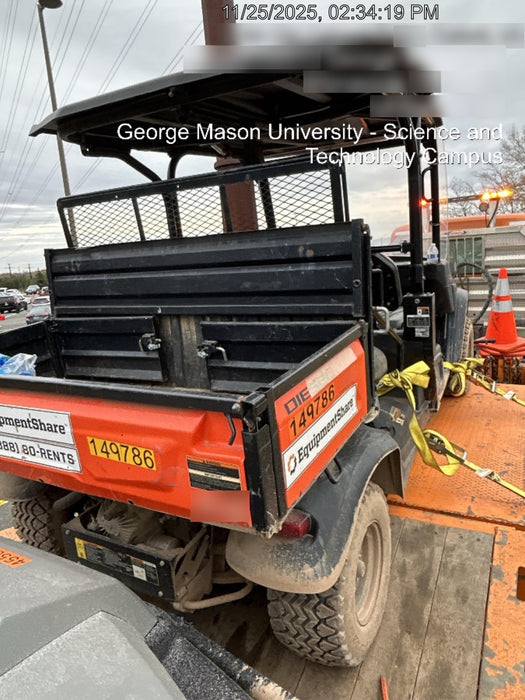 2022 Kubota RTV-X1140W-H Plastic Canopy, Windshield Acrylic Clear, LED Strobe Light, Wire Harness Kit, Back up Alarm