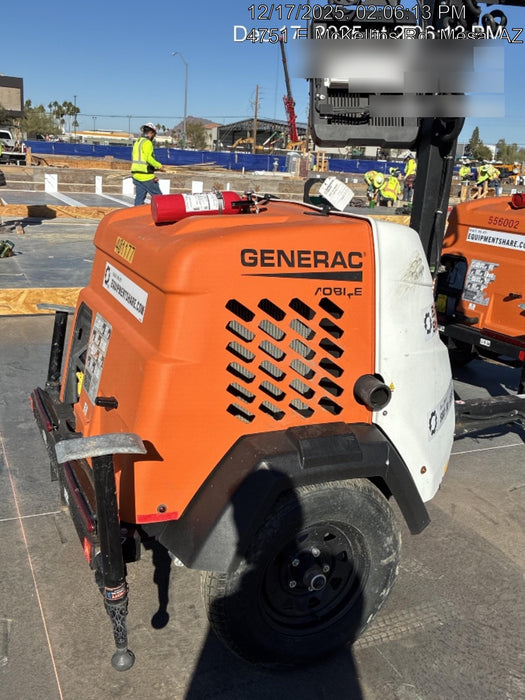 2024 Generac MLT2 Diesel, Flex Switch 120V Input, Powerzone Controller, 
(4) 320W LED Lights, 4kW Generator, 39.9 Gal Fuel Tank, 2" Ball, T3