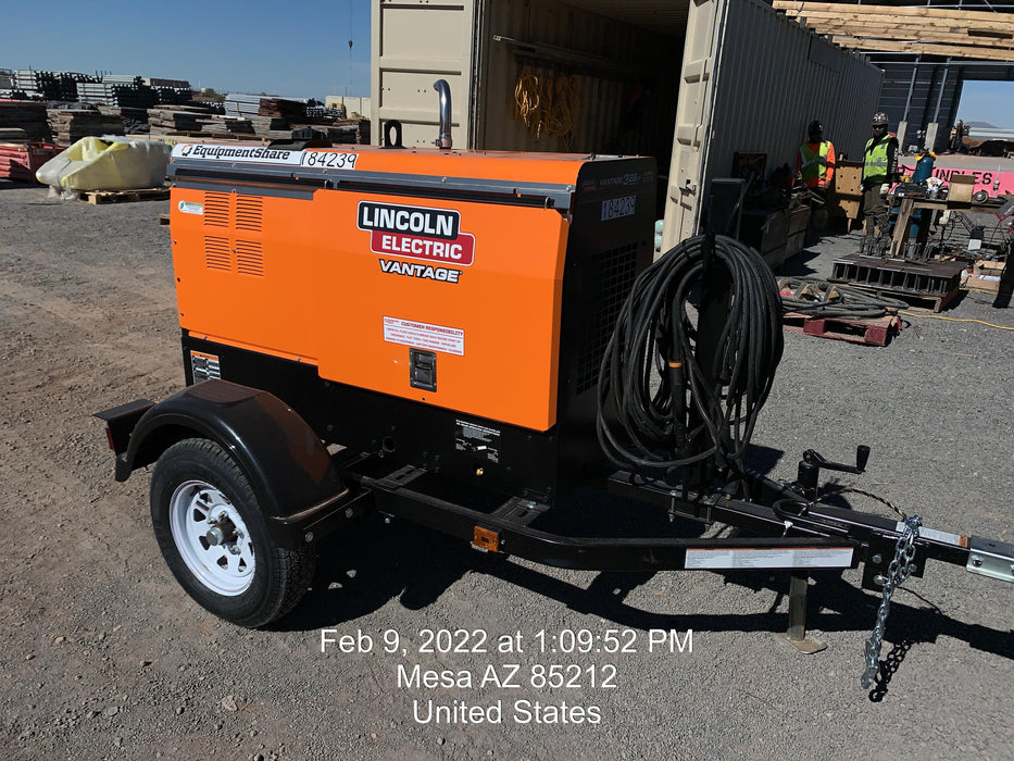 2021 Lincoln Electric Vantage 322 VANTAGE 322 READY-PAK 3