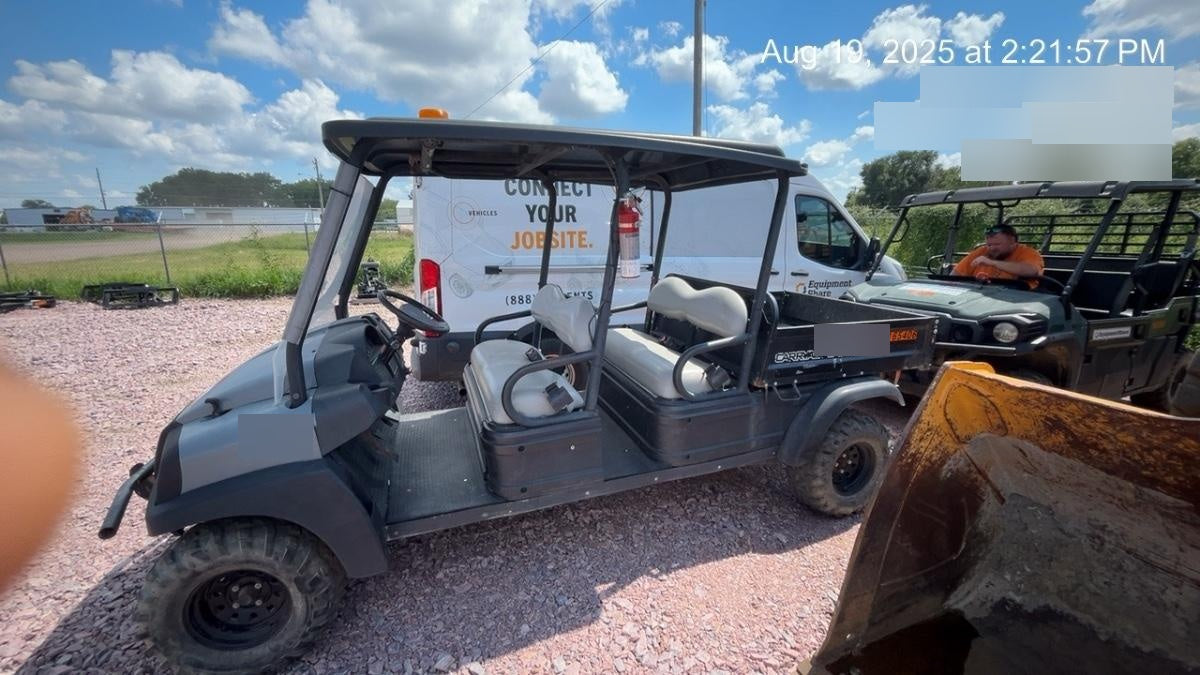 2021 Club Car CA1700D Canopy, Diesel, 4 Passenger