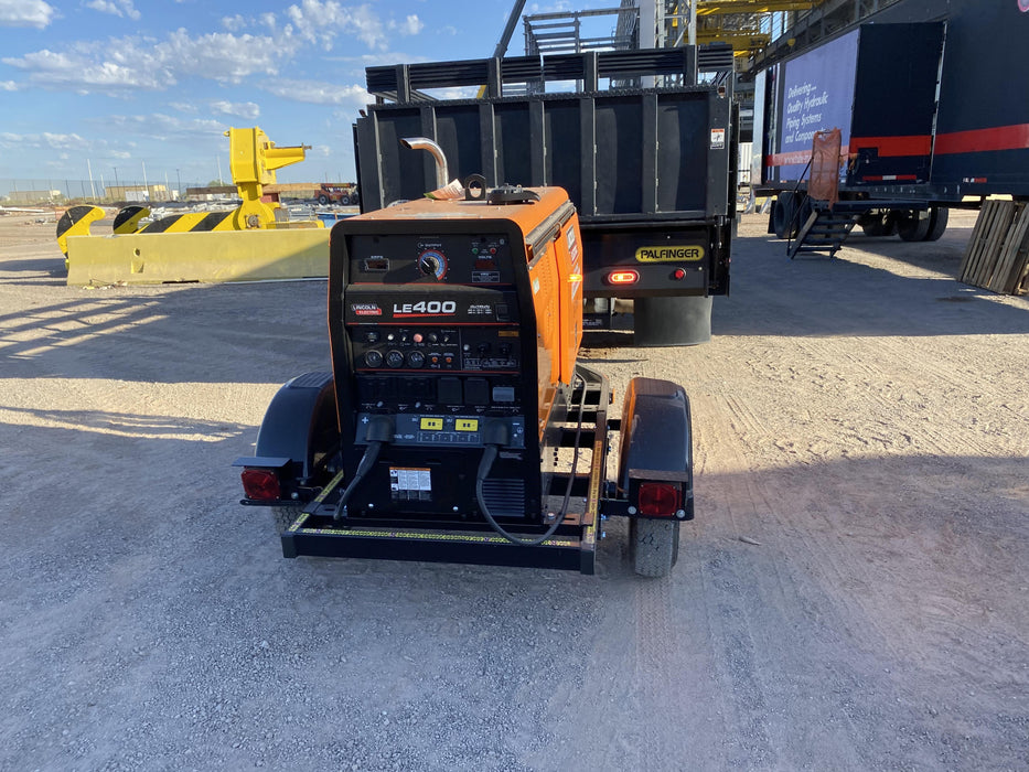 2022 Lincoln Electric LE400 Kubota V1505, Trlr, Cable Rack, Light Kit, ES Decals, T3