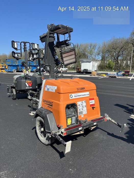 2023 Generac MLT2 Diesel, Flex Switch 120V Input, Powerzone Controller, (4) 320W LED Lights, 4kW Generator, 39.9 Gal Fuel Tank, 2" Ball, T3