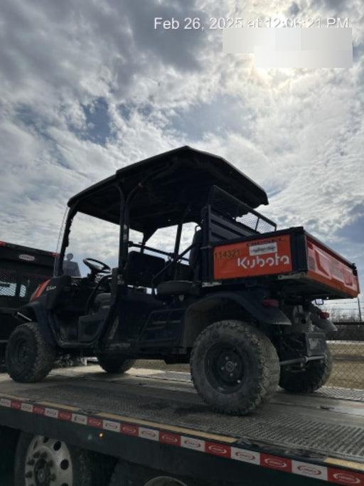 2020 Kubota RTV-X1140W-H Canopy, 4-Seater, Diesel, Windshield Acrylic Clear, Strobe Light, Backup Alarm