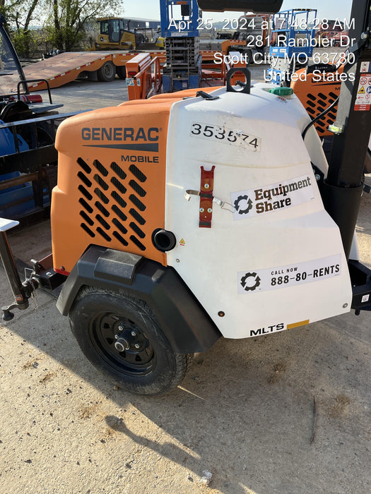 2023 Generac MLT2 Diesel, Flex Switch 120V Input, Powerzone Controller, (4) 320W LED Lights, 4kW Generator, 39.9 Gal Fuel Tank, 2" Ball, T3