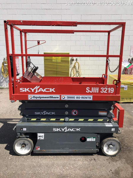 2016 Skyjack SJIII-3219 Standard Rental Specs