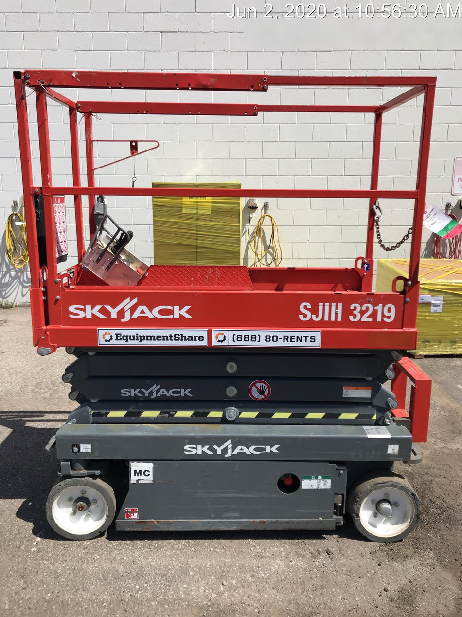 2016 Skyjack SJIII-3219 Standard Rental Specs