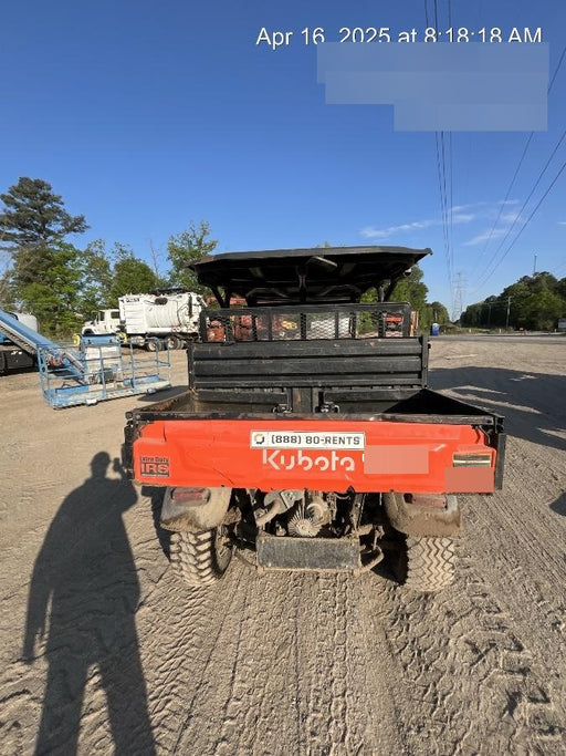 2021 Kubota RTV-X1140W-H Plastic Canopy, Windshield Acrylic Clear, LED Strobe Light, Wire Harness Kit, Back up Alarm