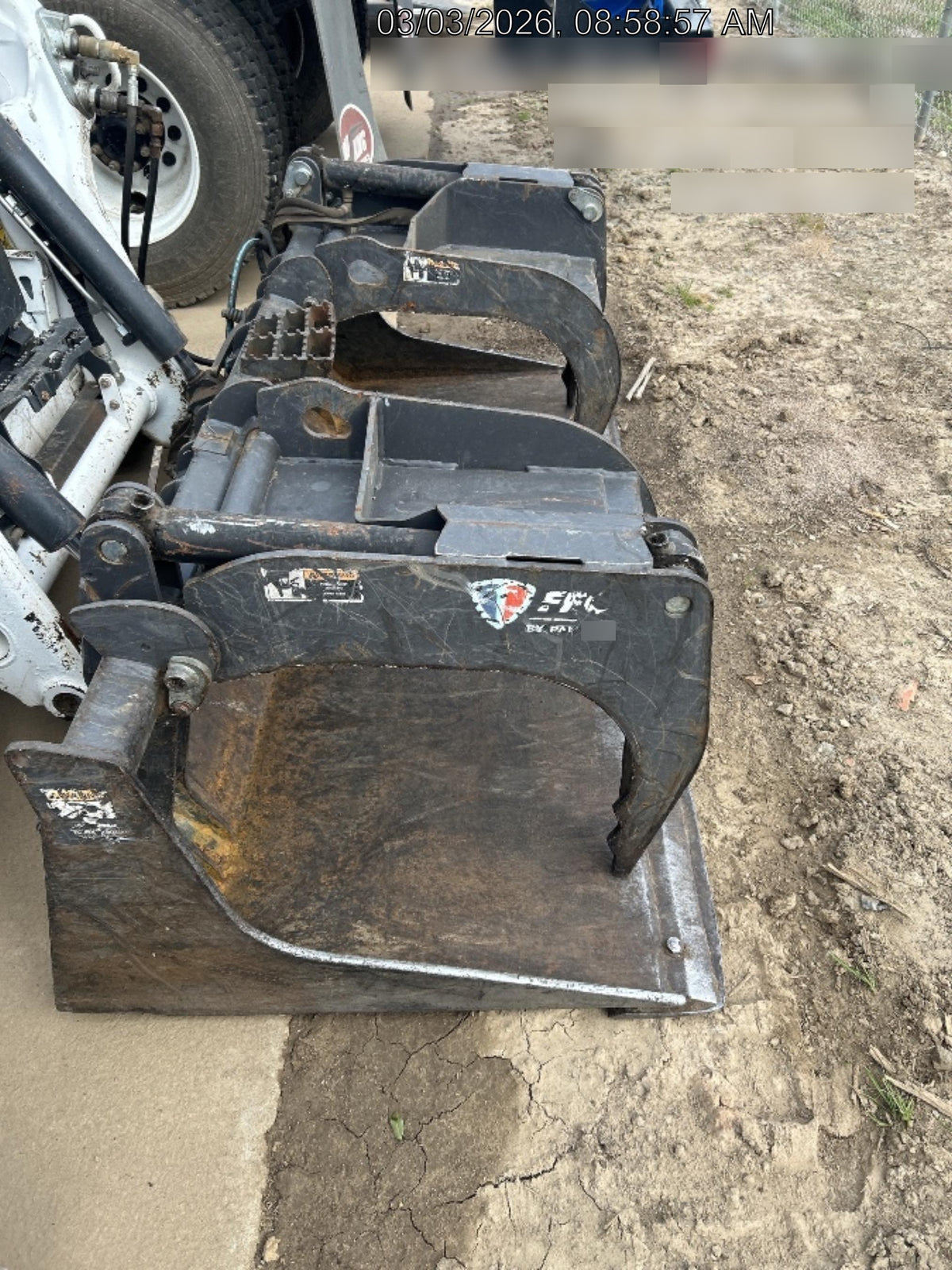 2019 PALADIN 76" Scrap Grapple Bucket - Paladin