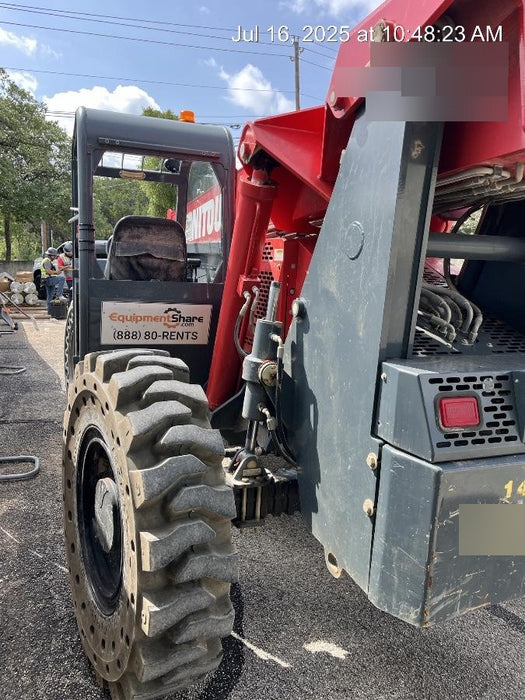 2019 Manitou MTA8044 MTA 8044 - 74 HP T4, Canopy, Worklights/Strobe, Beacon, 66" Carriage, 48" Forks, Solid Tires, Lift Hook, Aux Hydraulics