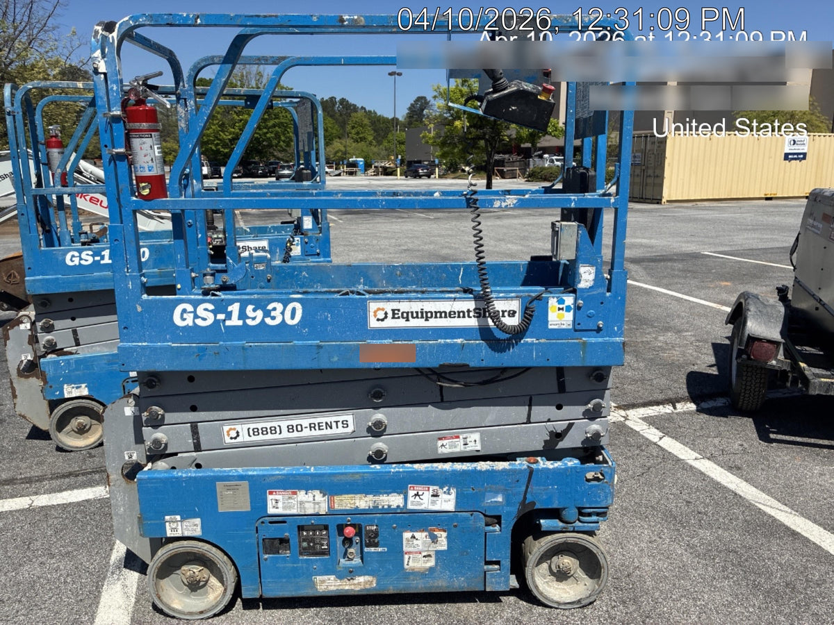 2020 Genie GS-1930 Fixed rails with chain entry gate - Pre A92.20