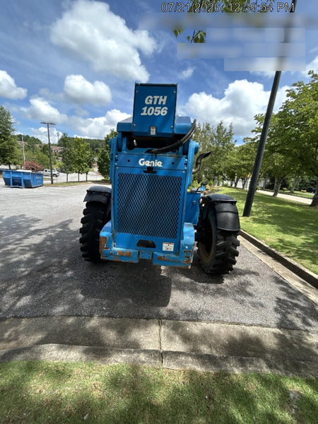 2019 Genie GTH-1056 Canopy, Solid RT Tires, LED Work Lights, Beacon 60" QA Carriage, 60" Forks