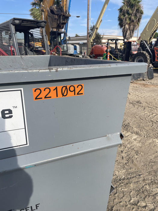 2021 GLOBAL 4cy Self-Dump Hopper w/Poly Caster Kit Global