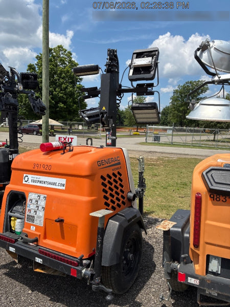 2024 Generac MLT2 Diesel, Flex Switch 120V Input, Powerzone Controller, 
(4) 320W LED Lights, 4kW Generator, 39.9 Gal Fuel Tank, 2" Ball, T3