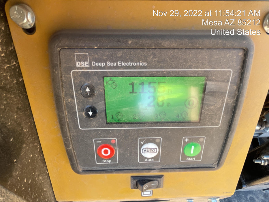 Allmand NLV3GR (4) LED Light Fixture 350W, 23' Vertical Mast, 3kW Prime, Towable, Deep Sea L401, Leveling Jacks, Yanmar T4F 5.8hp