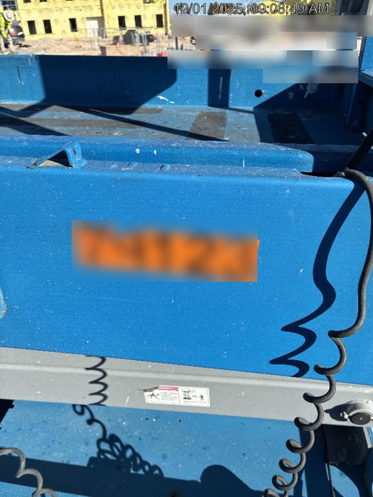 2019 Genie GS-2646 folding rails with full height swing gate