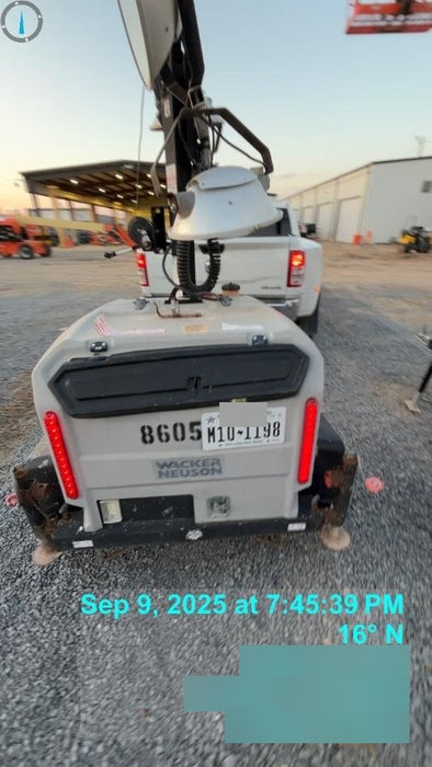 2018 Wacker Neuson LTV6L-MH Wacker Neuson LTV6L Towable Light Tower