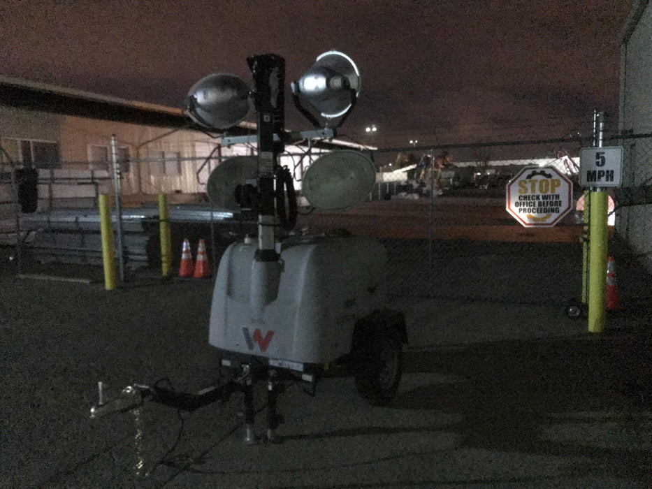 2018 Wacker Neuson LTV6L-MH Wacker Neuson LTV6L Mobile Light Tower w/Fuel Level Sensor Installed