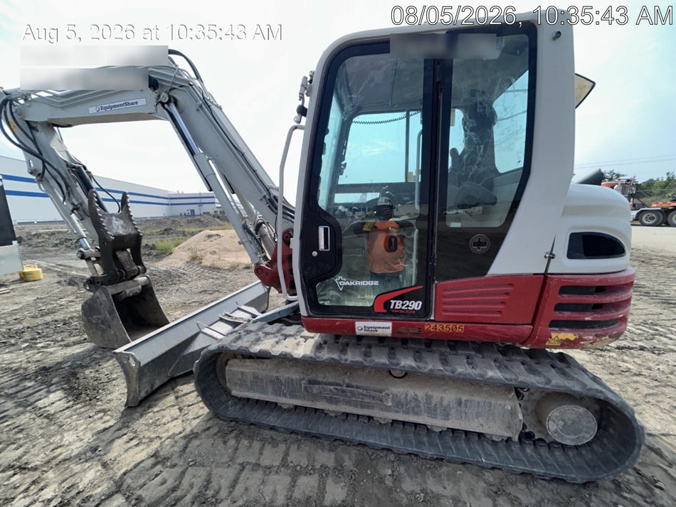 2022 TAKEUCHI TB290-CR