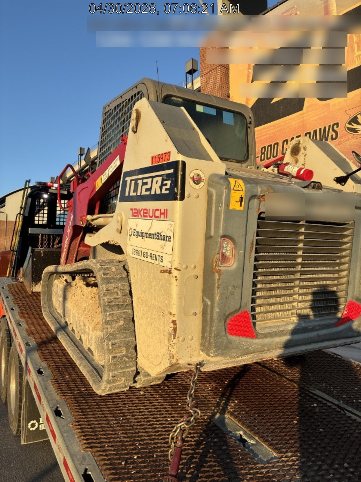 2020 Takeuchi TL12R2-CRR Cab/Heat/Air, Hydraulic QC, Ride Control