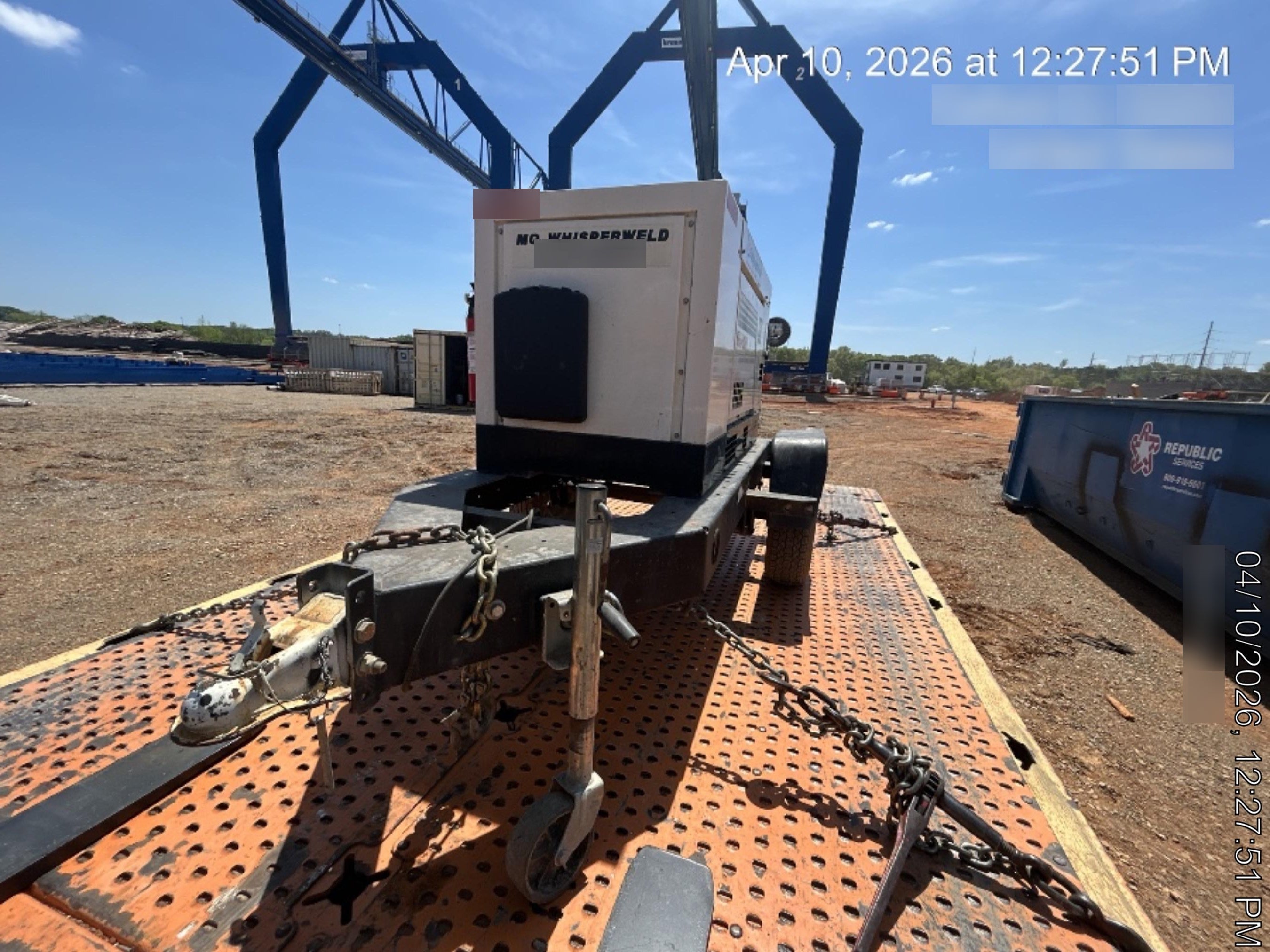 2019 Multiquip DLW400ESA4 Dual Pack, Trailer Mounted