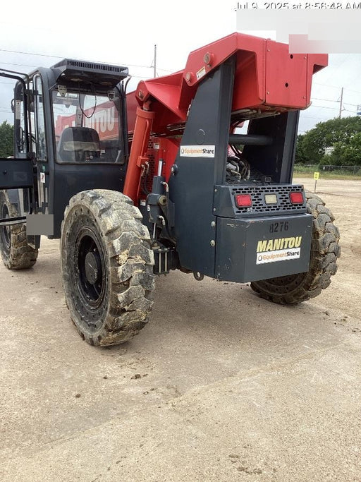 2018 Manitou 12042 Manitou MTA 12042 w/Cab/Heat/AC, Work Lights/Strobe, Aux Hyd, Solid Tires, Lift Hook, 66" Carriage, 72" Forks