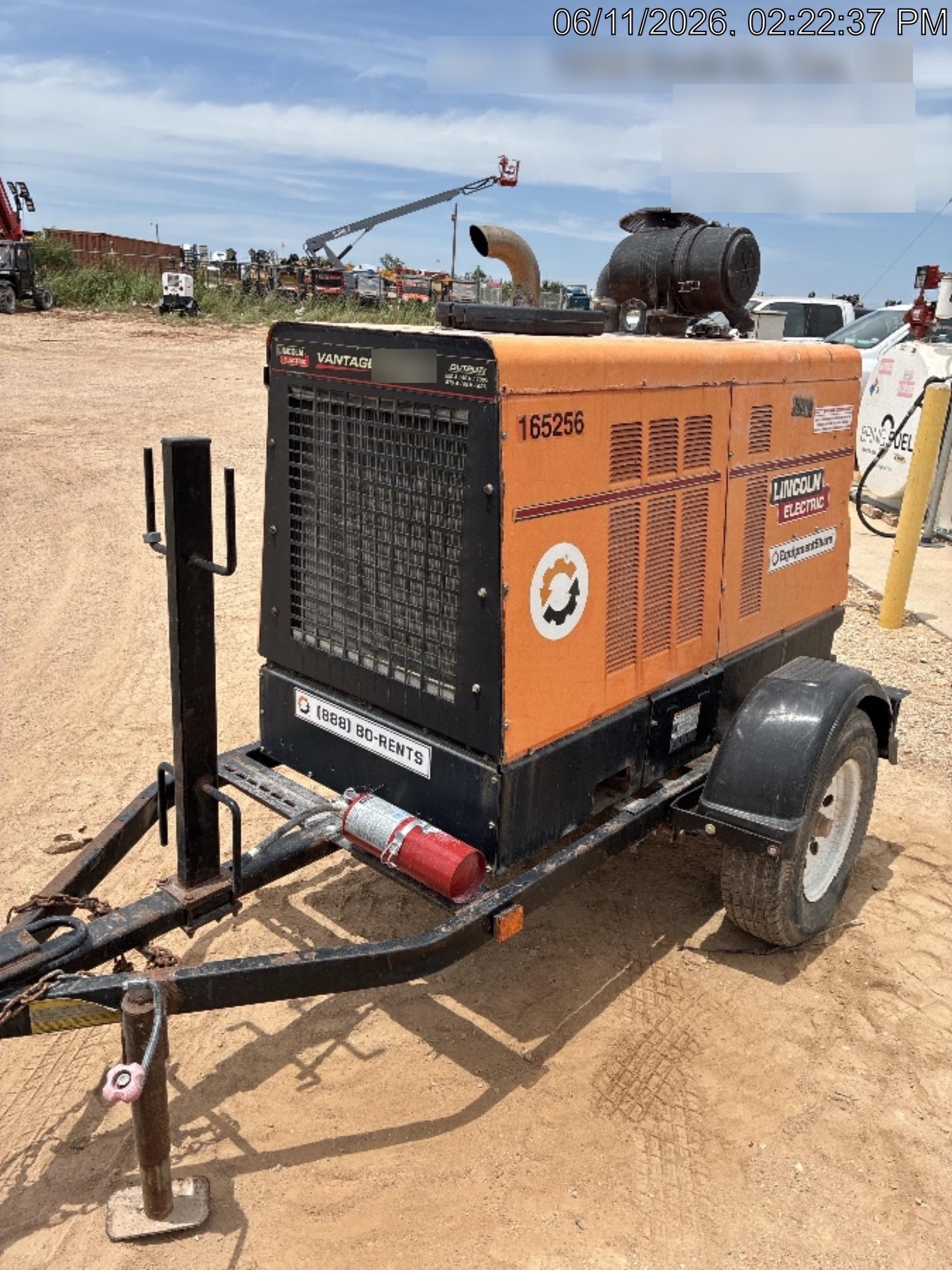 2021 Lincoln Electric Vantage 549X VANTAGE 549X READY-PAK 3 (EQUIPMENTSHARE)
