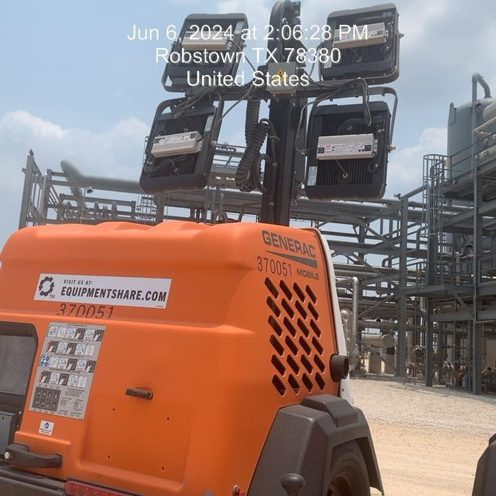 2023 Generac MLT2 Diesel, Flex Switch 120V Input, Powerzone Controller, 
(4) 320W LED Lights, 4kW Generator, 39.9 Gal Fuel Tank, 2" Ball, T3