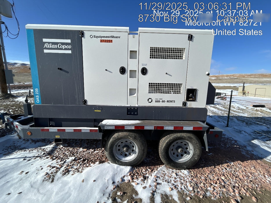 2022 ATLAS COPCO QAS 235
