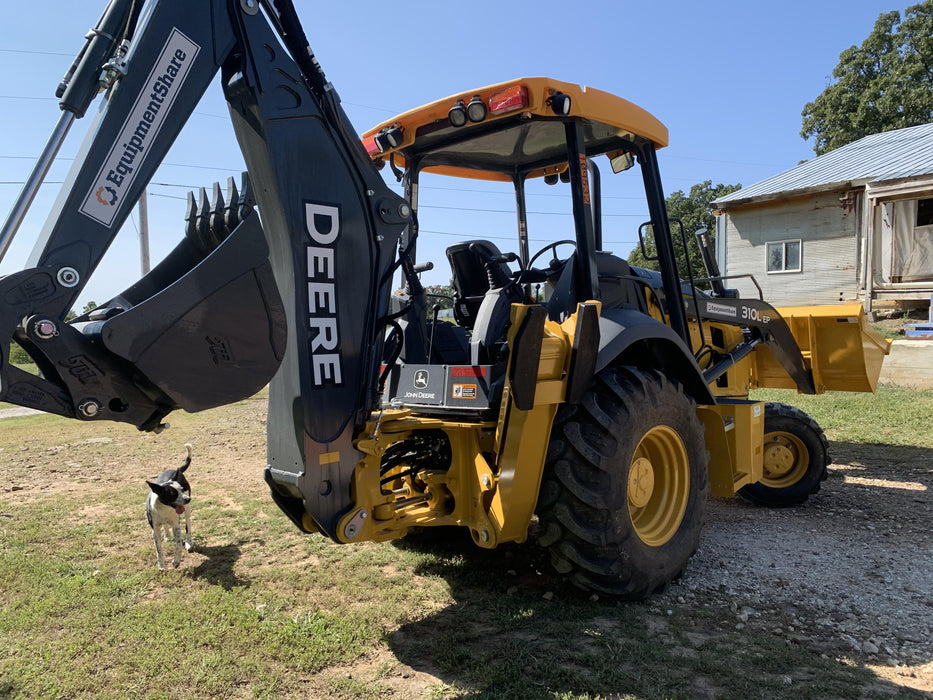 2020 John Deere 310LEP Canopy, 4WD, Standard Stick, Pilot Controls, 2 Way Hydraulics, TAG Manual QC