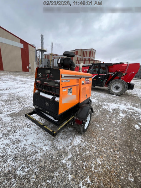 2021 Lincoln Electric Vantage 549X Ready Pak 3, ORANGE (includes trailer, cable rack, fender light kit)