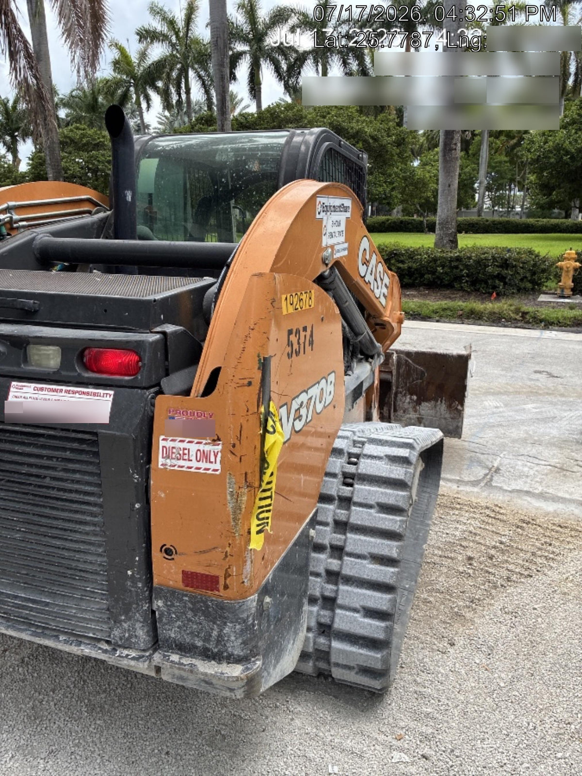 2021 CASE TV370B