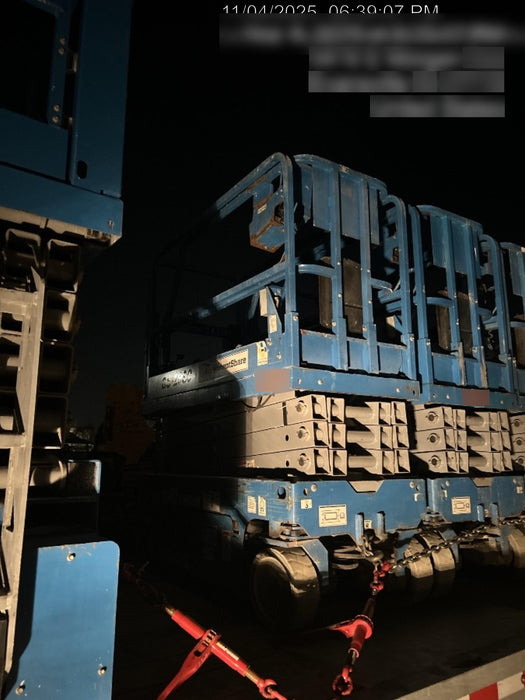 2020 Genie GS-1930 Solid Non Marking Tires, Beacon, Folding rails with half height swing gate