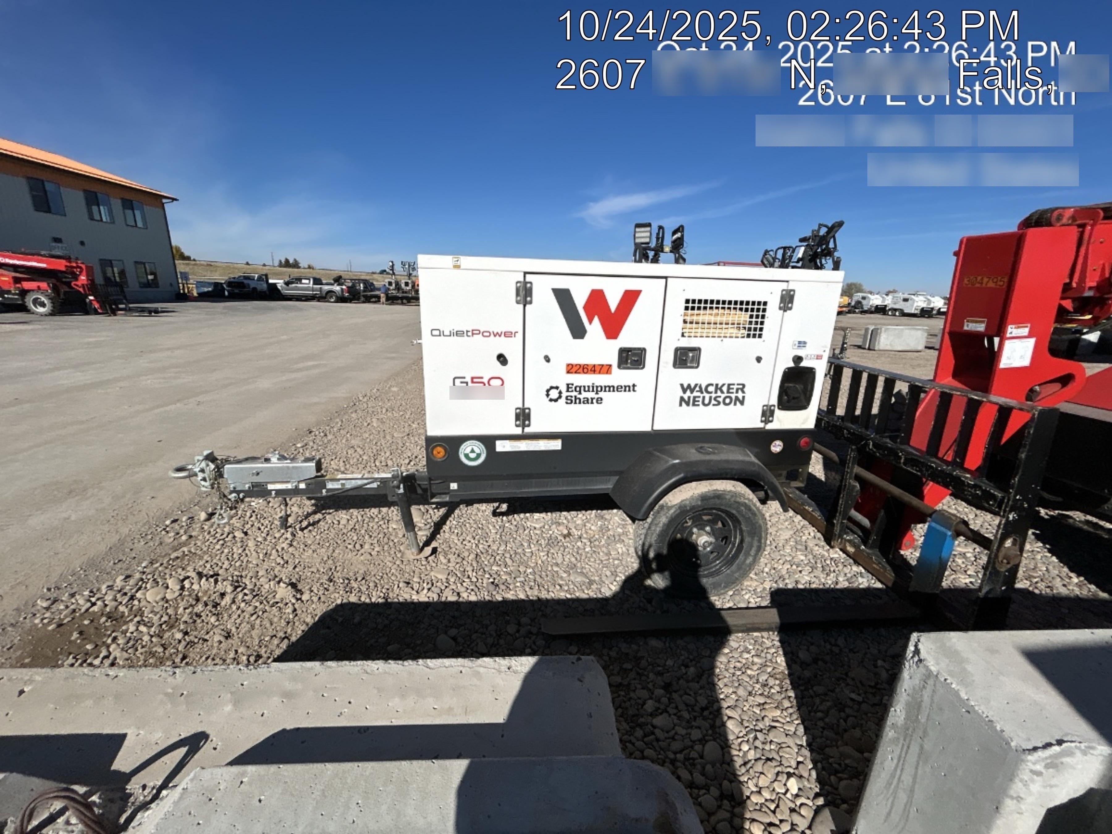 2022 WACKER NEUSON G50