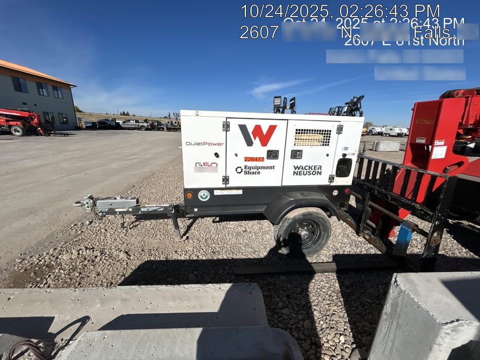 2022 WACKER NEUSON G50