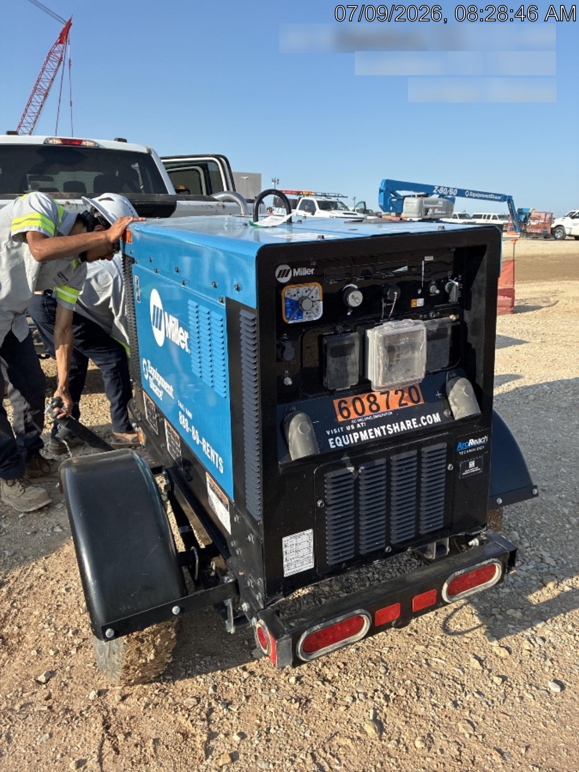 2025 MILLER ELECTRIC BIG BLUE 400