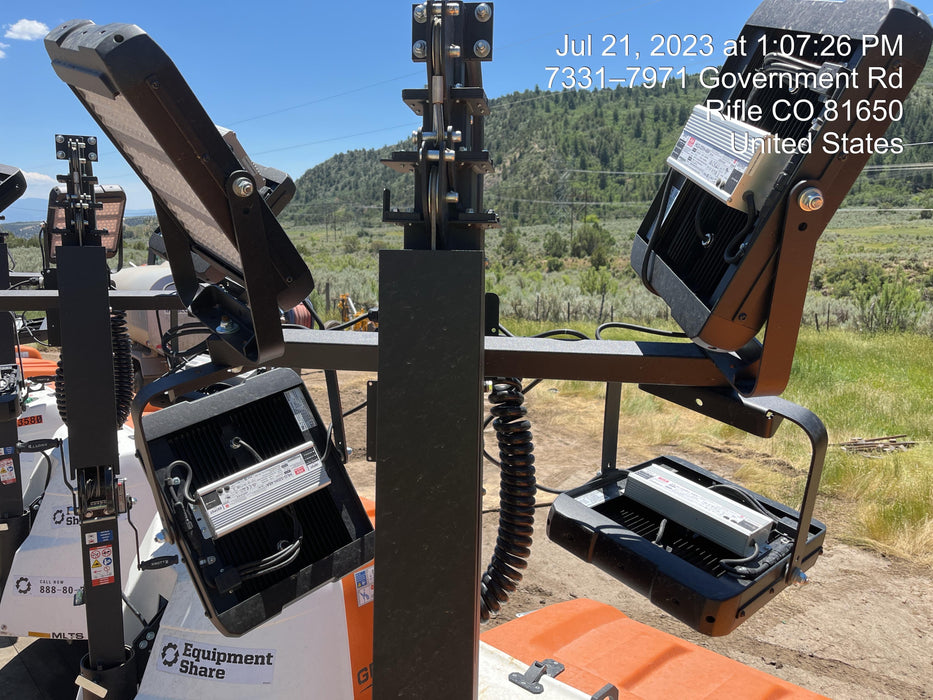 2023 Generac MLT2 Diesel, Flex Switch 120V Input, Powerzone Controller, (4) 320W LED Lights, 4kW Generator, 39.9 Gal Fuel Tank, 2" Ball, T3