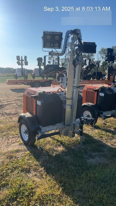 2024 Wanco WLTT-4MM4K Diesel, Deep Sea Controller, Shore Power Plug, Auto Start, (4) 350W LED Floodlights, 4kW Generator, 60 Gal Fuel Tank, 2" Ball, T3