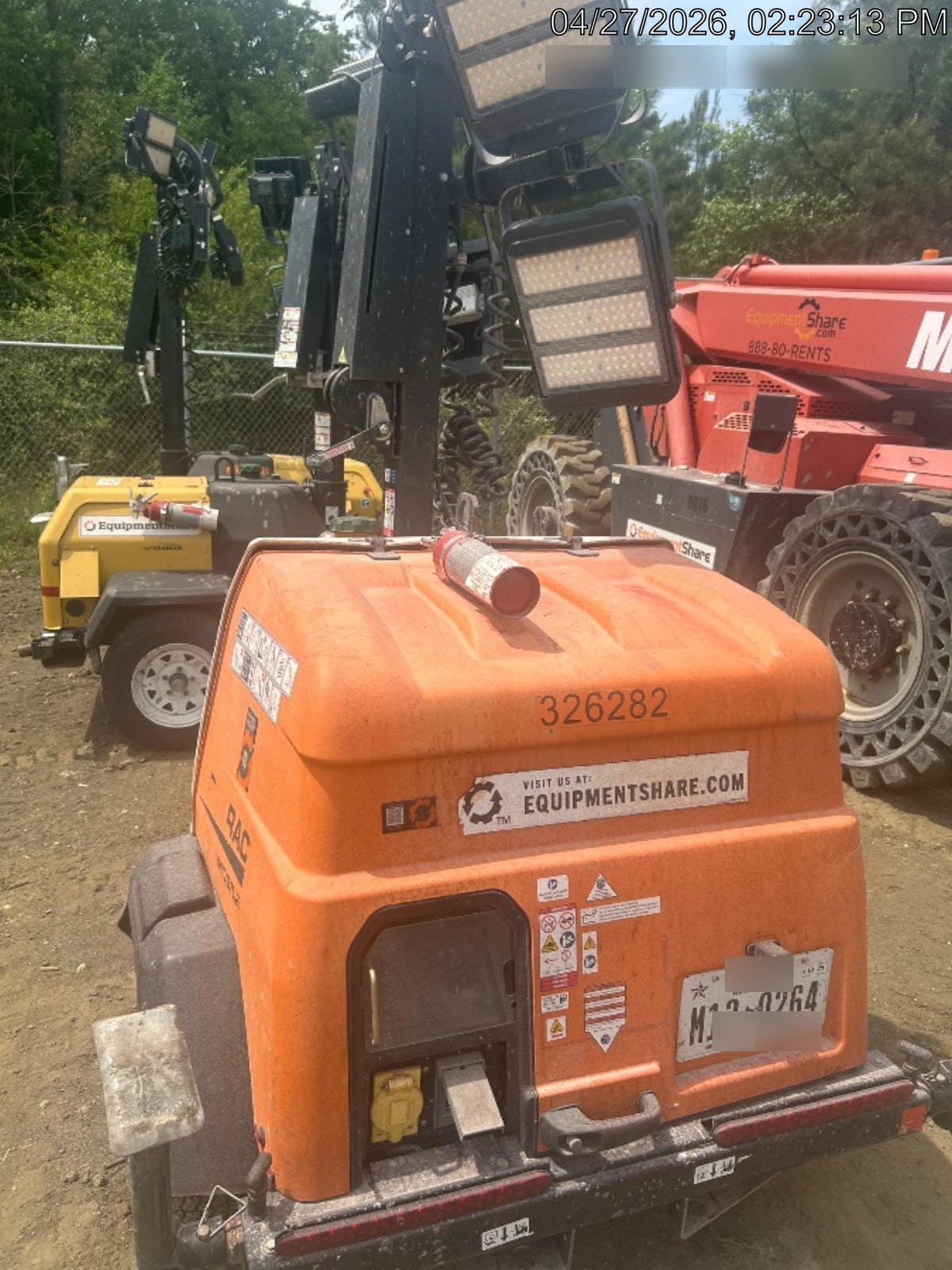 2023 Generac MLT2 Diesel, Flex Switch 120V Input, Powerzone Controller, (4) 320W LED Lights, 4kW Generator, 39.9 Gal Fuel Tank, 2" Ball, T3