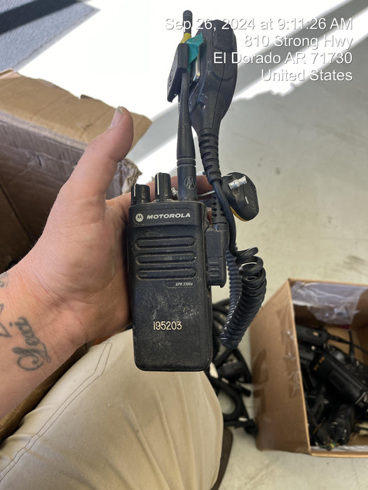 2021 MOTOROLA XPR3300E