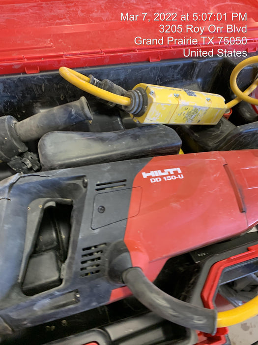 2021 HILTI DD 150-U