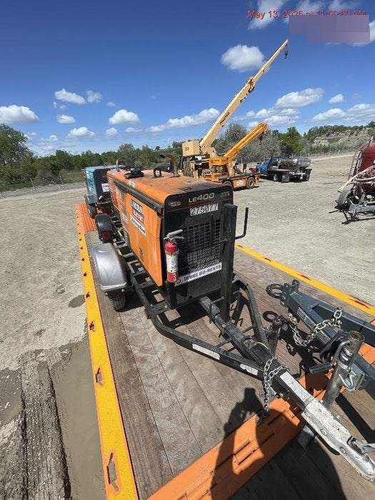 2022 Lincoln Electric LE400 Kubota V1505, Trlr, Cable Rack, Light Kit, ES Decals, T3