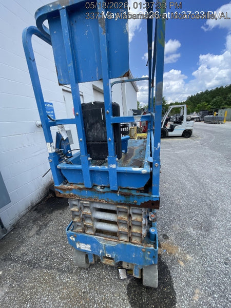 2019 Genie GS-1930 Fixed Rails with Chain Entry